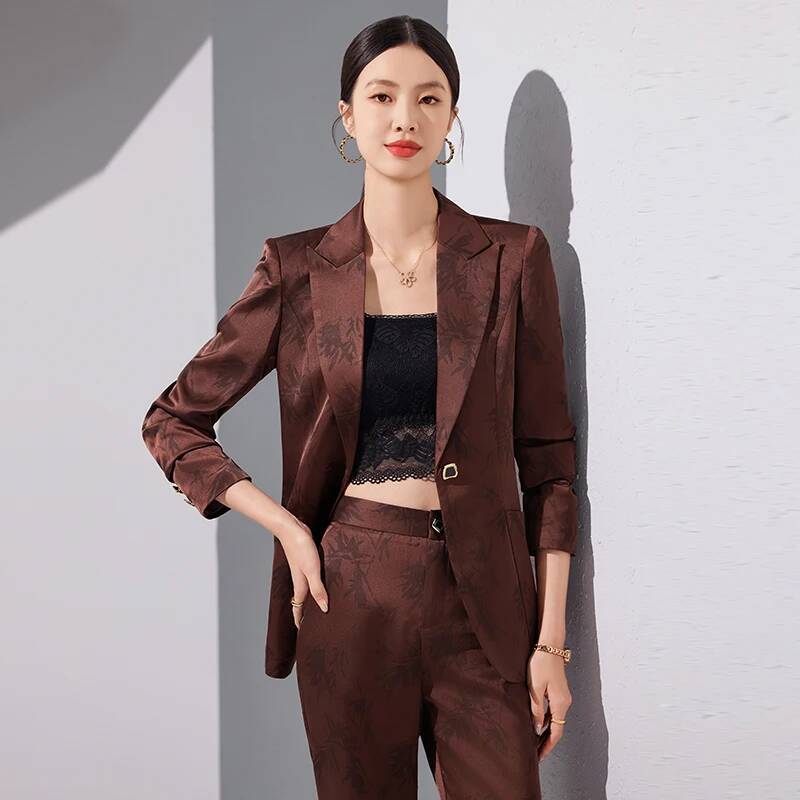 Women'S Formal Wear Pantsuits - Tailleur pantalone formali in tessuto di