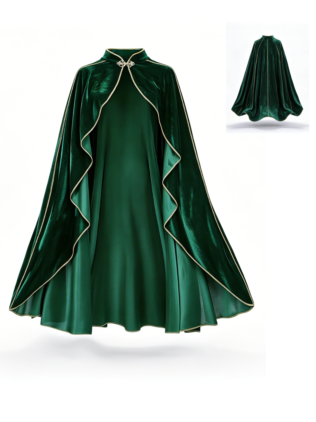 Vintage Women'S Formal Wear - Mantello Vintage da Donna in Velluto