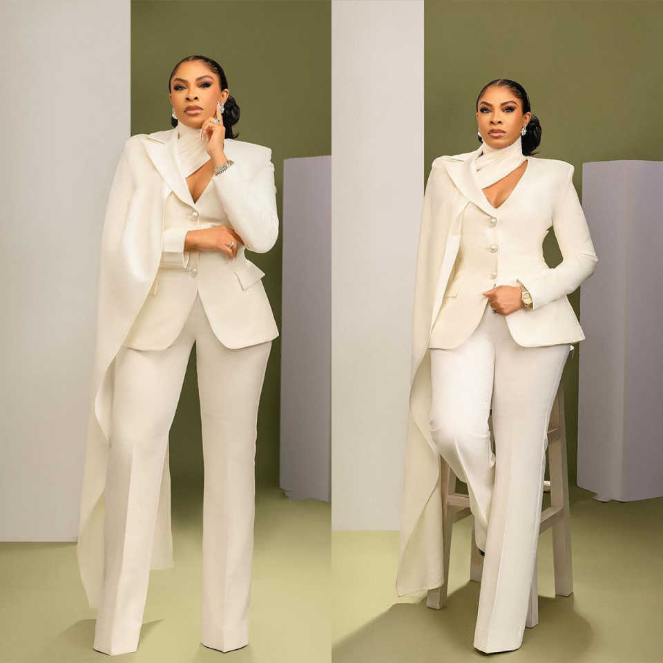 Women'S Red Formal Wear - Designer Women Pants Suits Customized With
