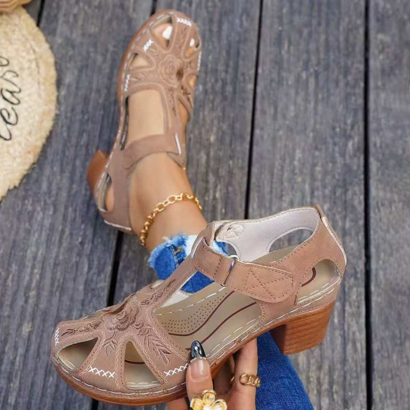 Sandali da Donna con Tacco Med - Formal Women Daily Wear Footwear recensione e prezzo