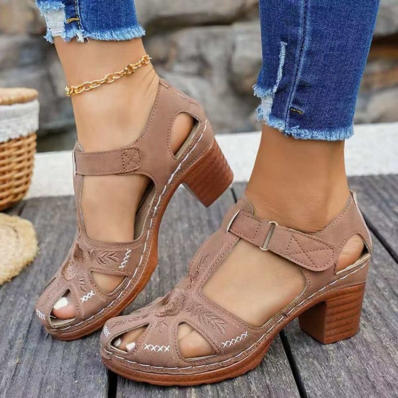 Sandali da Donna con Tacco Med - Formal Women Daily Wear Footwear recensione e prezzo