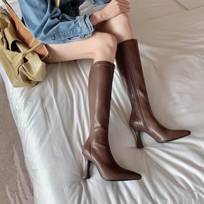 Stivali Alti da Donna con Punt - Formal Women Daily Wear Footwear recensione e prezzo